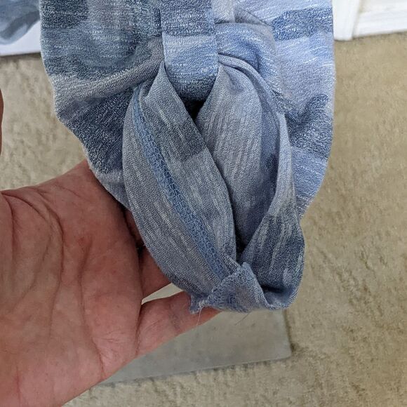 NWOT Nine West Round Neck Camouflage Top, 3/4 Sleeves - Picture 12 of 12